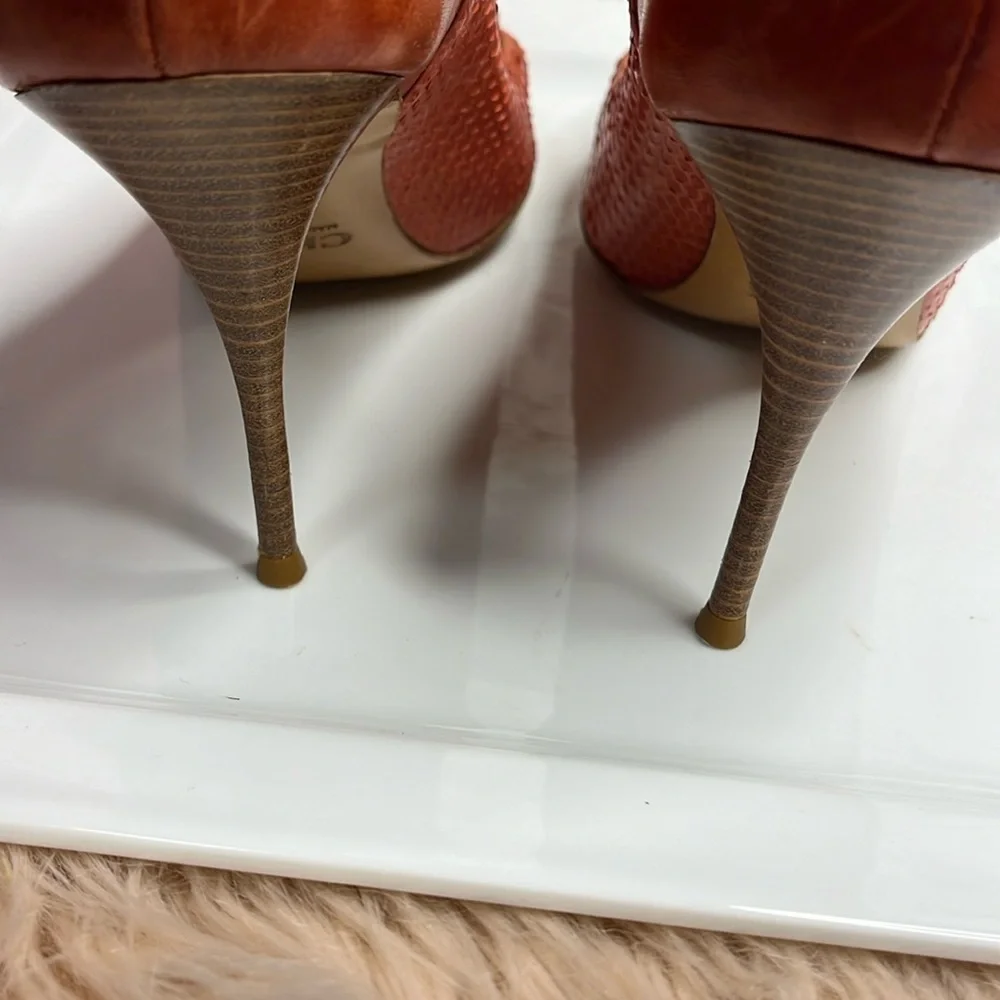 CHLOÉ PYTHON VINTAGE HEELS - Picture 6 of 11